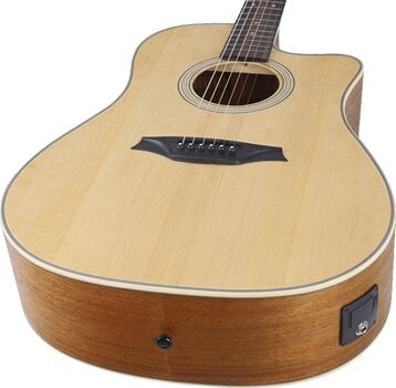 elektroakustisk guitar Bromo BAM1CE Natural elektroakustisk guitar - 5