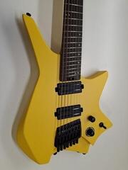 Headless gitara HILS Guitars HZ7 NEXT Honey Yellow Headless gitara (Oštećeno) - 1
