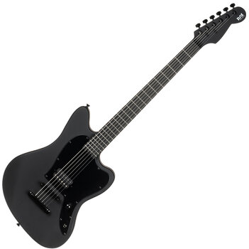 Electric guitar PSD Guitars JM-100B Premium SET Open Pore Black Electric guitar - 2