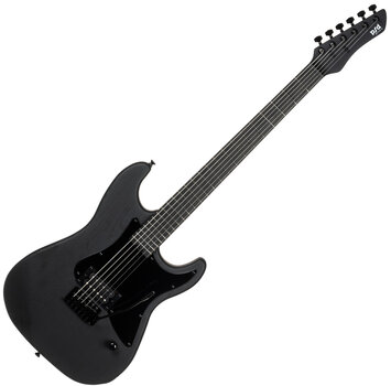 Electric guitar PSD Guitars SPS-100B Premium SET Open Pore Black Electric guitar - 2