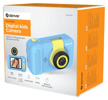 Compact Camera
 Denver KCA-1351BU Blue Compact Camera - 6