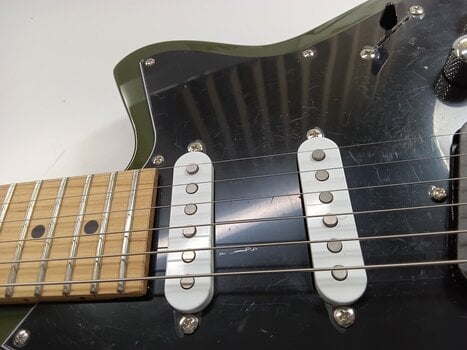 Elektrische gitaar Reverend Guitars Six Gun TL Army Green Elektrische gitaar (Zo goed als nieuw) - 3