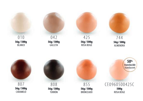 Polymer clay Cernit Polymer Clay Doll Polymer clay Translucent Rosa Beige 500 g - 4