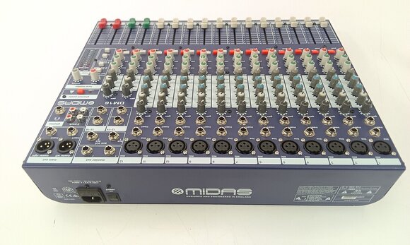 Analogový mixpult Midas DM16 Analogový mixpult (Zánovní) - 4
