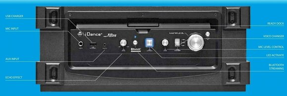 Karaoke system iDance XD25 Party Box - 3
