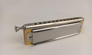 Chromatická ústní harmonika Hohner Super Chromonica Chromatická ústní harmonika (Zánovní) - 4
