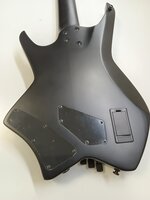 HILS Guitars HNB5 NEXT Black Headless baskytara