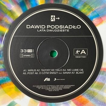 Schallplatte Dawid Podsiadło - Lata Dwudzieste (Limited Edition) (Multicolour Coloured) (LP) - 9