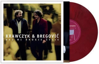 Vinylplade Krzysztof Krawczyk & Goran Bregović - Daj Mi Drugie Życie (Limited Edition) (Red Marbled Coloured) (LP) - 1