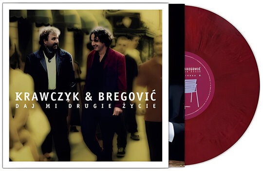 Vinylplade Krzysztof Krawczyk & Goran Bregović - Daj Mi Drugie Życie (Limited Edition) (Red Marbled Coloured) (LP) - 2