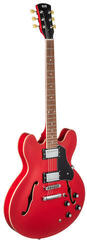 Semi-Acoustic Guitar PSD Guitars SH-100 Basic SET Cherry Red Semi-Acoustic Guitar - 6