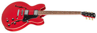 Semi-Acoustic Guitar PSD Guitars SH-100 Cherry Red Semi-Acoustic Guitar - 3