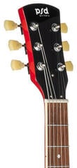 Semi-Acoustic Guitar PSD Guitars SH-100 Cherry Red Semi-Acoustic Guitar - 4