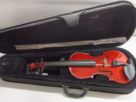 Акустична скрипка Stagg VN 4/4 Transparent Red Акустична скрипка (Як нові) - 2