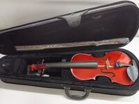 Stagg VN 4/4 Transparent Red Акустична скрипка