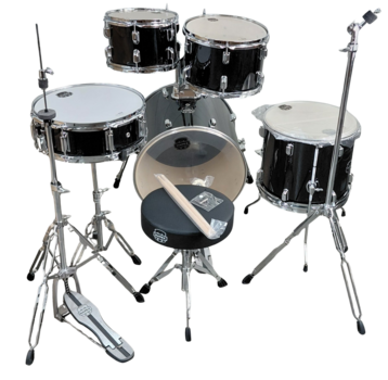Akustik-Drumset Mapex CM5844FTCDK Comet Dark Black Akustik-Drumset (Neuwertig) - 2