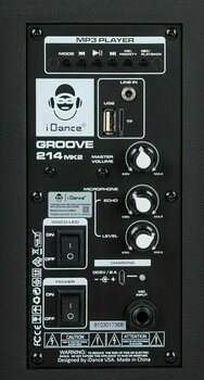 Karaoke systém iDance Groove GR 214MK2 - 2
