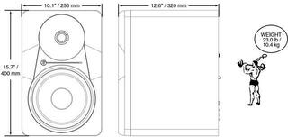 Aktívny štúdiový monitor Mackie MR824 Aktívny štúdiový monitor 1 ks - 4