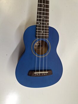 Soprano Ukulele Cascha HH 3971 Blue Soprano Ukulele (Pre-owned) - 2