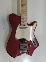 HILS Guitars HNT1M NEXT Ruby Red Headless gitara