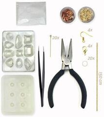 Material Sycomore Jewelry Making Kit - Concrete and Gold Jewelry DIY Set - 1