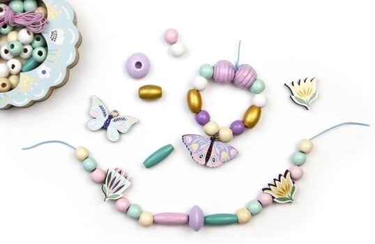Beads Sycomore Wooden Beads Butterfly - 2