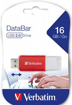 USB ključ Verbatim 2.0 DataBar Red USB ključ 16 GB - 5