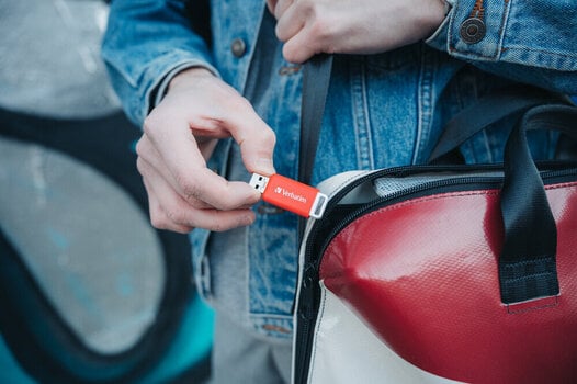 USB ključ Verbatim 2.0 DataBar Red USB ključ 16 GB - 9