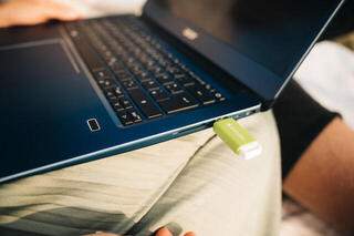USB ключ Verbatim 2.0 DataBar Green USB ключ 32 ГБ - 7