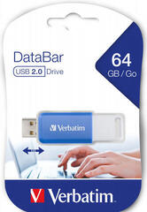 Clé USB Verbatim 2.0 DataBar Blue Clé USB 64 GB - 4