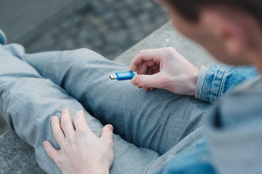 USB ključ Verbatim 2.0 DataBar Blue USB ključ 64 GB - 9
