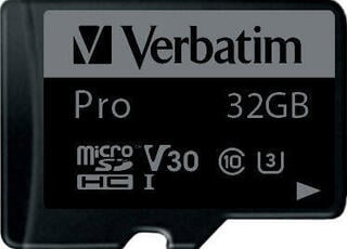 Memorijska kartica Verbatim PRO UHS-I U3 Micro SDHC 32 GB Memorijska kartica - 1