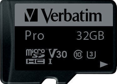 Memorijska kartica Verbatim PRO UHS-I U3 Micro SDHC 32 GB Memorijska kartica - 2