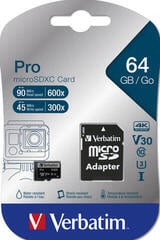Memorijska kartica Verbatim PRO UHS-I U3 Micro SDXC 64 GB Memorijska kartica - 2