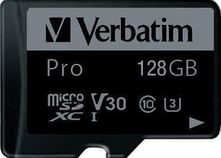 Memorijska kartica Verbatim PRO UHS-3 Micro SDXC 128 GB Memorijska kartica - 1