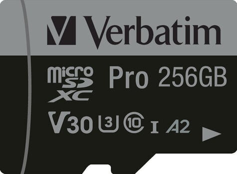 Memorijska kartica Verbatim PRO UHS-3 Micro SDXC 256 GB Memorijska kartica - 2