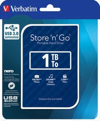 Vanjski tvrdi disk Verbatim HDD 2.5" USB 3.0 GEN2 Vanjski tvrdi disk USB HDD 1 TB - 4
