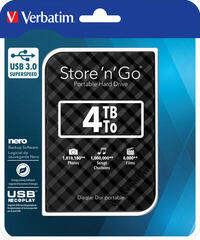 Vanjski tvrdi disk Verbatim HDD 2.5" USB 3.0 GEN2 Vanjski tvrdi disk USB HDD 4 TB - 4