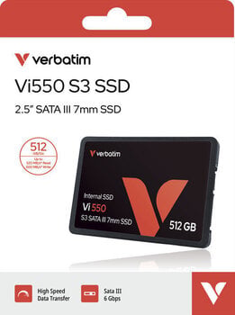 Unutarnji tvrdi disk Verbatim SSD Vi550 S3 Unutarnji tvrdi disk SSD 512 GB SATA III - 4