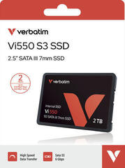Unutarnji tvrdi disk Verbatim SSD Vi550 S3 Unutarnji tvrdi disk SSD 2 TB SATA III - 2