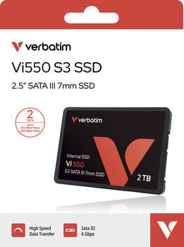Unutarnji tvrdi disk Verbatim SSD Vi550 S3 Unutarnji tvrdi disk SSD 2 TB SATA III - 3
