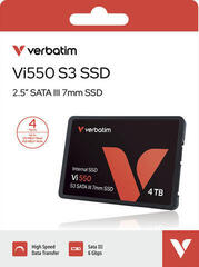 Unutarnji tvrdi disk Verbatim SSD Vi550 S3 Unutarnji tvrdi disk SSD 4 TB SATA III - 3