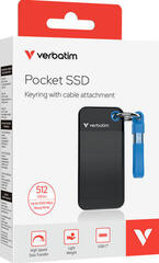 Vanjski tvrdi disk Verbatim Pocket SSD Vanjski tvrdi disk SSD 512 GB - 3