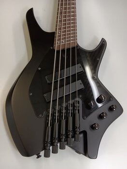 Headless-bassokitara HILS Guitars HNB5 NEXT Black Headless-bassokitara (Uudenveroinen) - 2