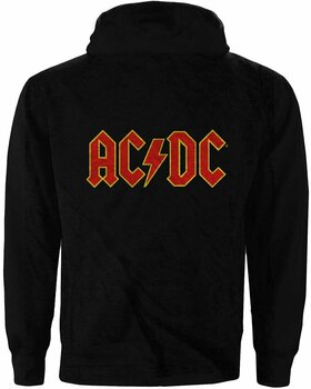 Hættetrøje AC/DC Hættetrøje Logo Black XL - 2