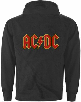 Luvtröja AC/DC Luvtröja Logo Charcoal M - 2