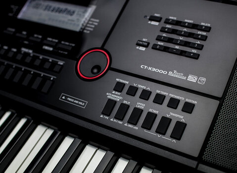 Keyboard s dynamikou Casio CT-X3000 Premium SET Keyboard s dynamikou - 3