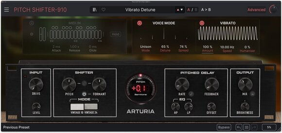 Programski Plug-In efekti Arturia Pitch SHIFTER-910 (Digitalni proizvod) - 2