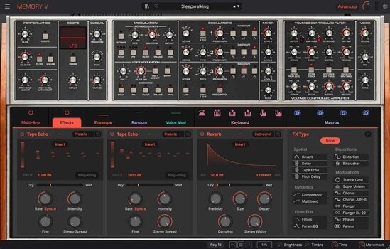 VST Instrument Arturia Memory V (Digitalni proizvod) - 4