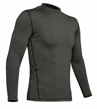 Thermal Clothing Under Armour ColdGear Compression Mock Carbon Heather XS - 6